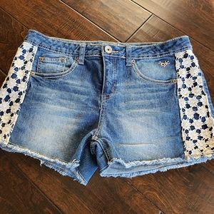 Justice jean shorts